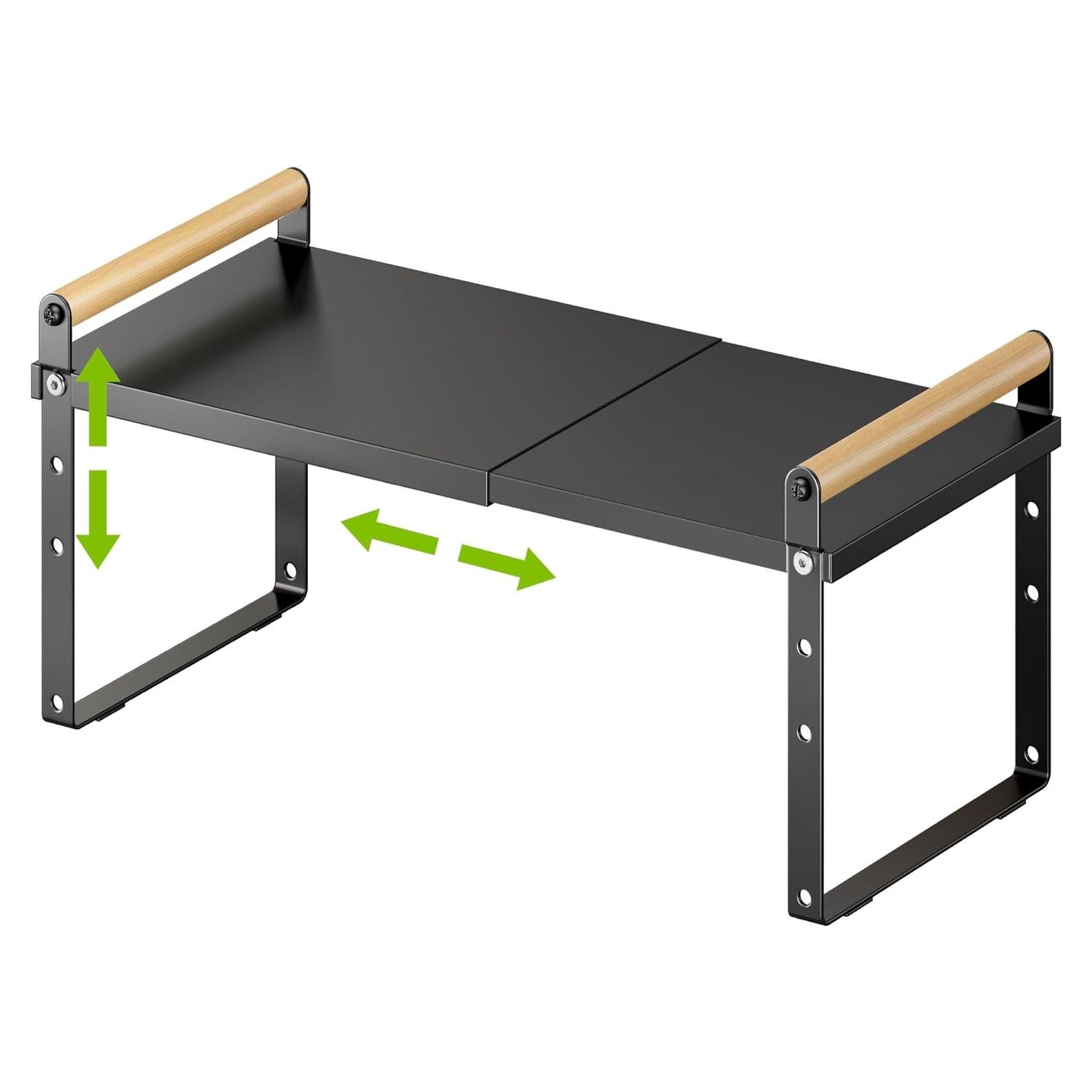 Estante Expandible DOLALIKE para Cocina y Baño, Negro