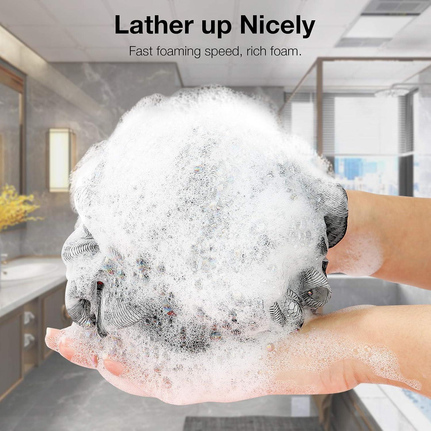 Esponjas de Loofah DadyMart Set de 4 para Baño Exfoliantes