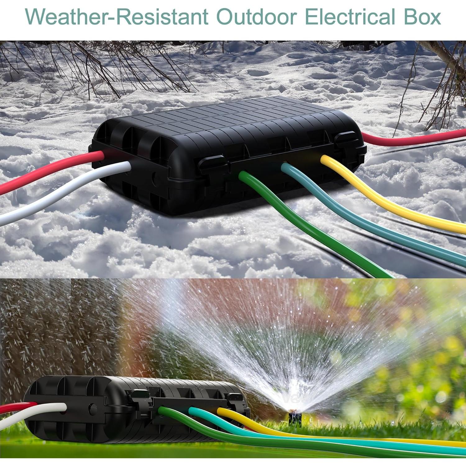 Caja Eléctrica Impermeable H HUNLEE 2 Unidades 23x16.8cm