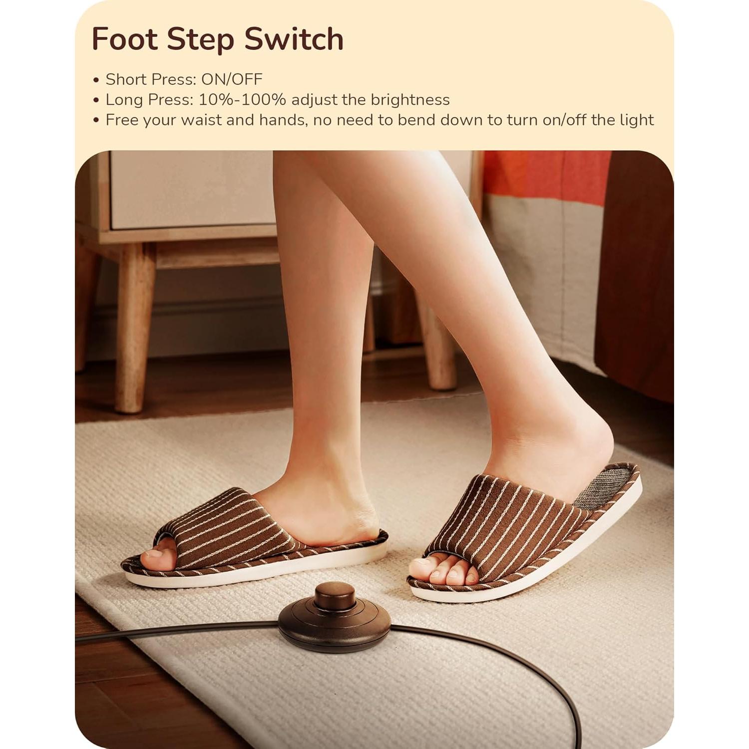 Lámpara de Pie LED Edishine Minimalista Regulable 3000K