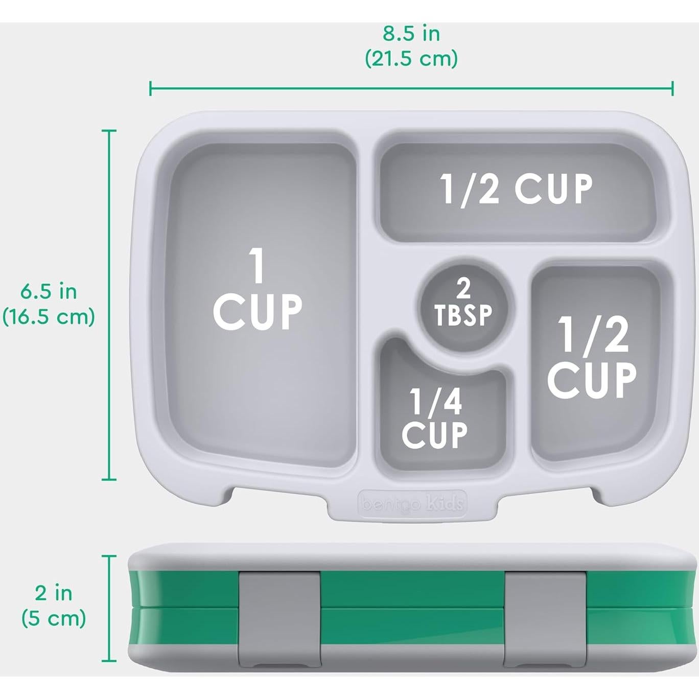 Caja de Almuerzo Bento Bentgo Niños Bichos Amigos 5 Compartimentos