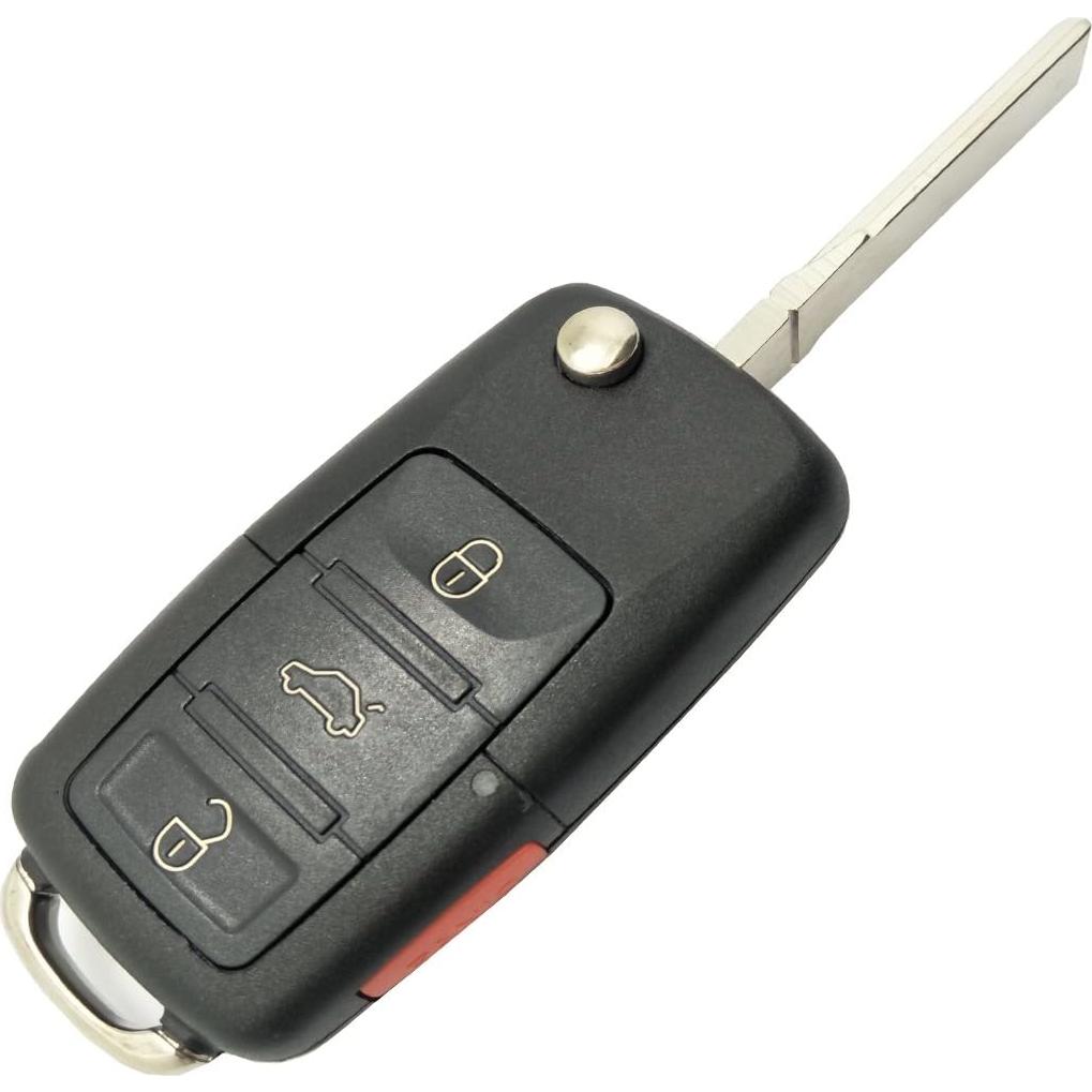Funda de Llave VW Jetta Passat Golf 4 Botones ALIWEI