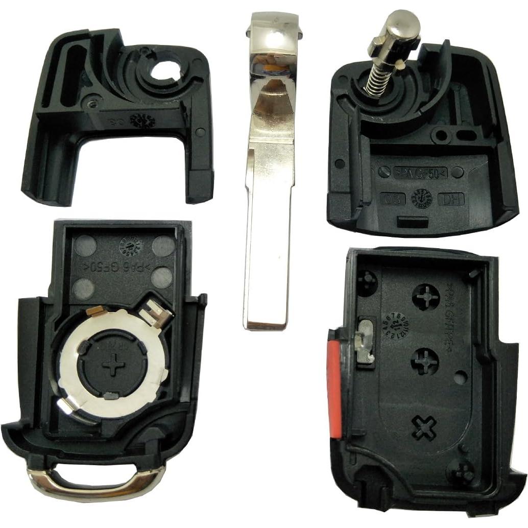 Funda de Llave VW Jetta Passat Golf 4 Botones ALIWEI