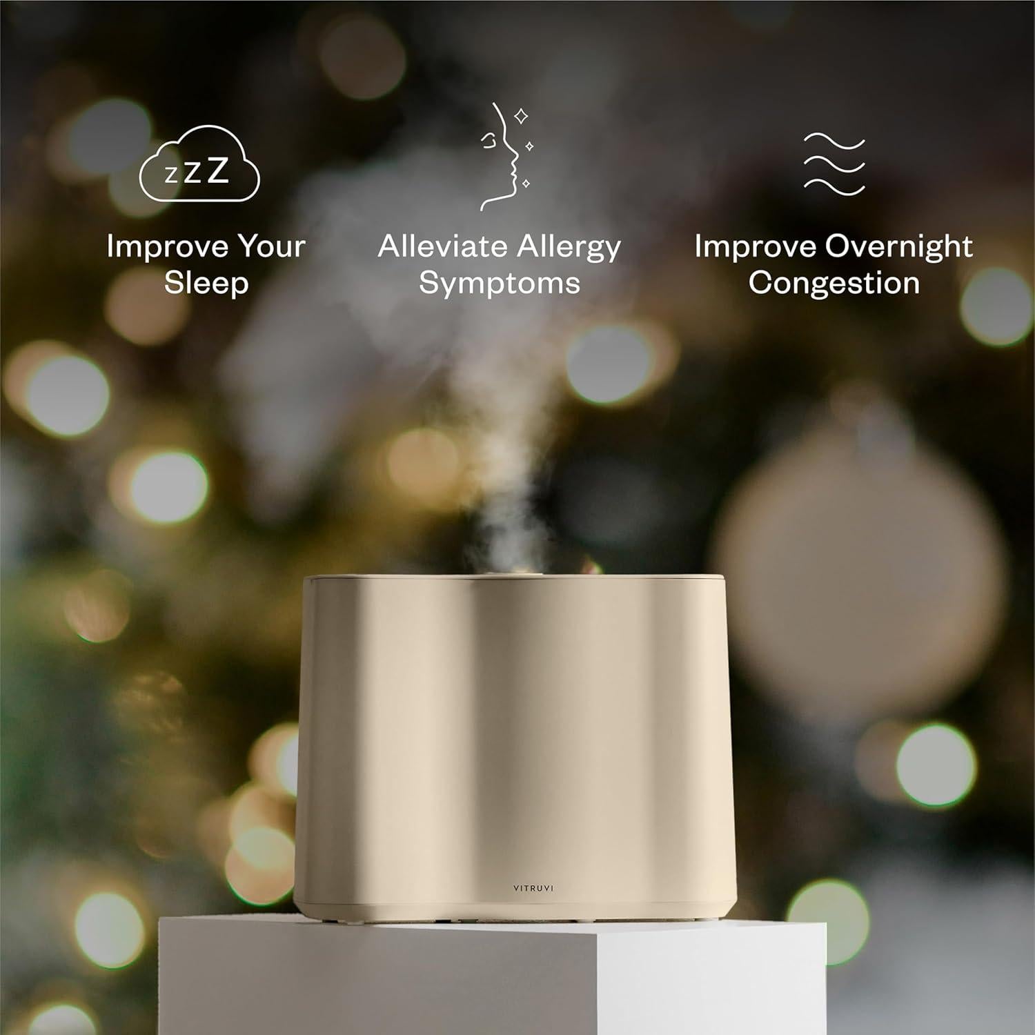 Humidificador Cloud Vitruvi Avena 55.74 m² Ultrasónico