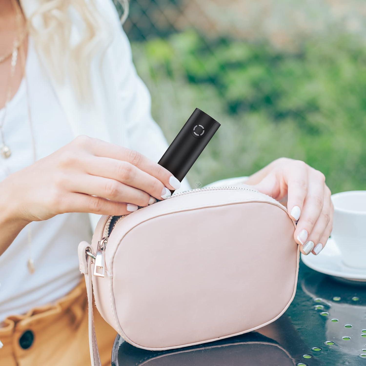 Cargador Portátil EnergyQC 5000mAh Carga Rápida USB-C Negro