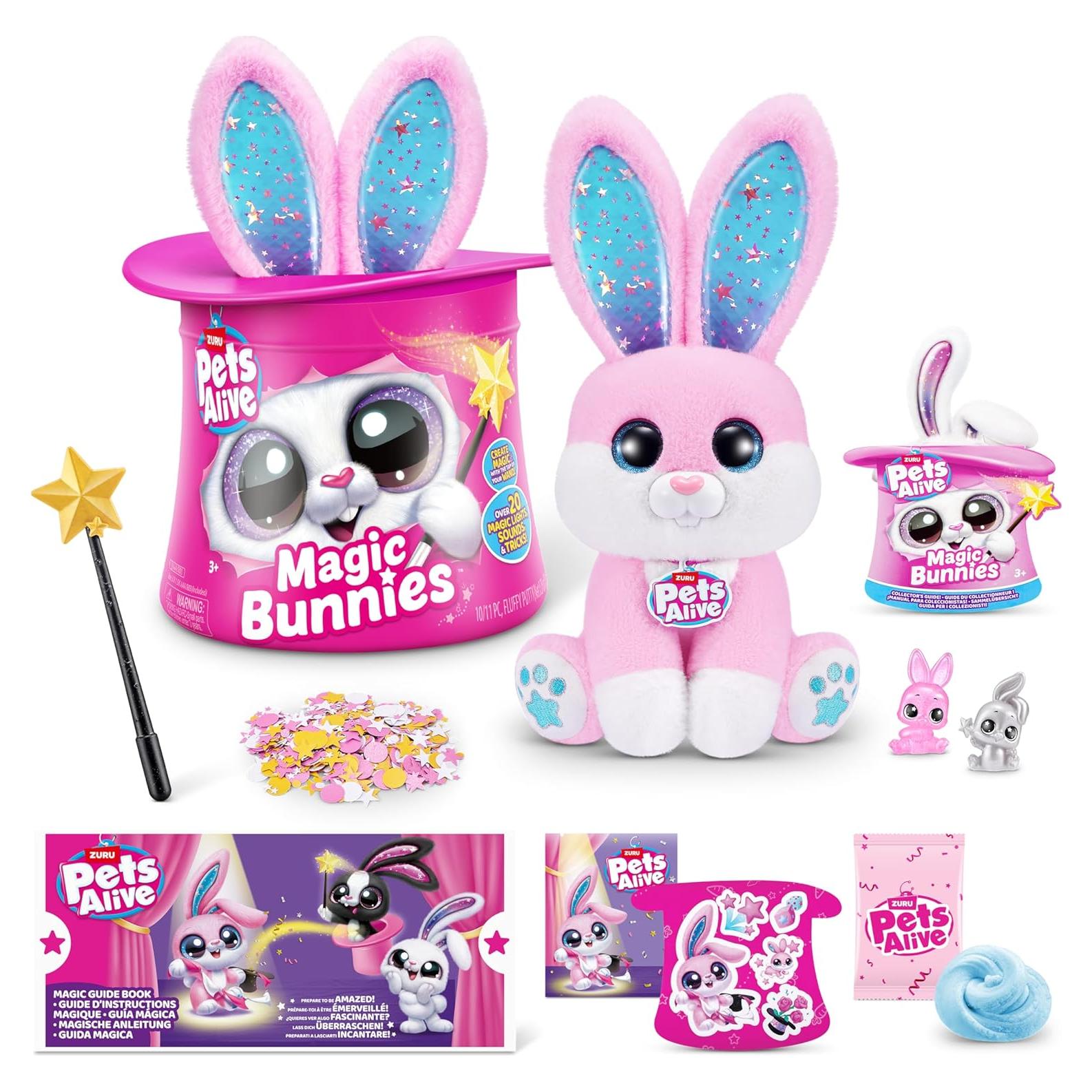 Bunnies Mágicos ZURU Juguete Interactivo Caramelo 1.22 kg