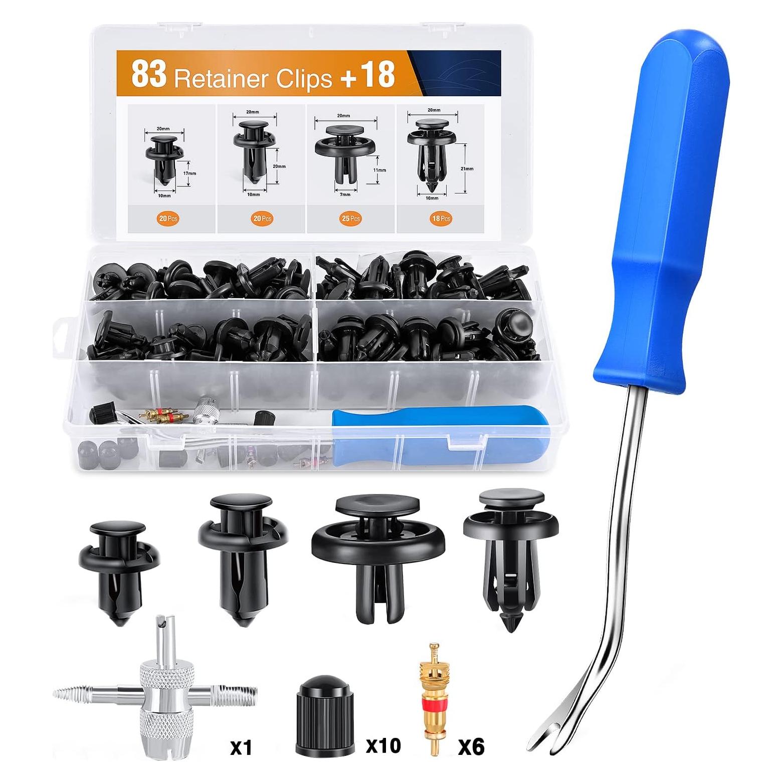 Kit de Clips de Retención GOOACC 83 Piezas para Honda y Toyota