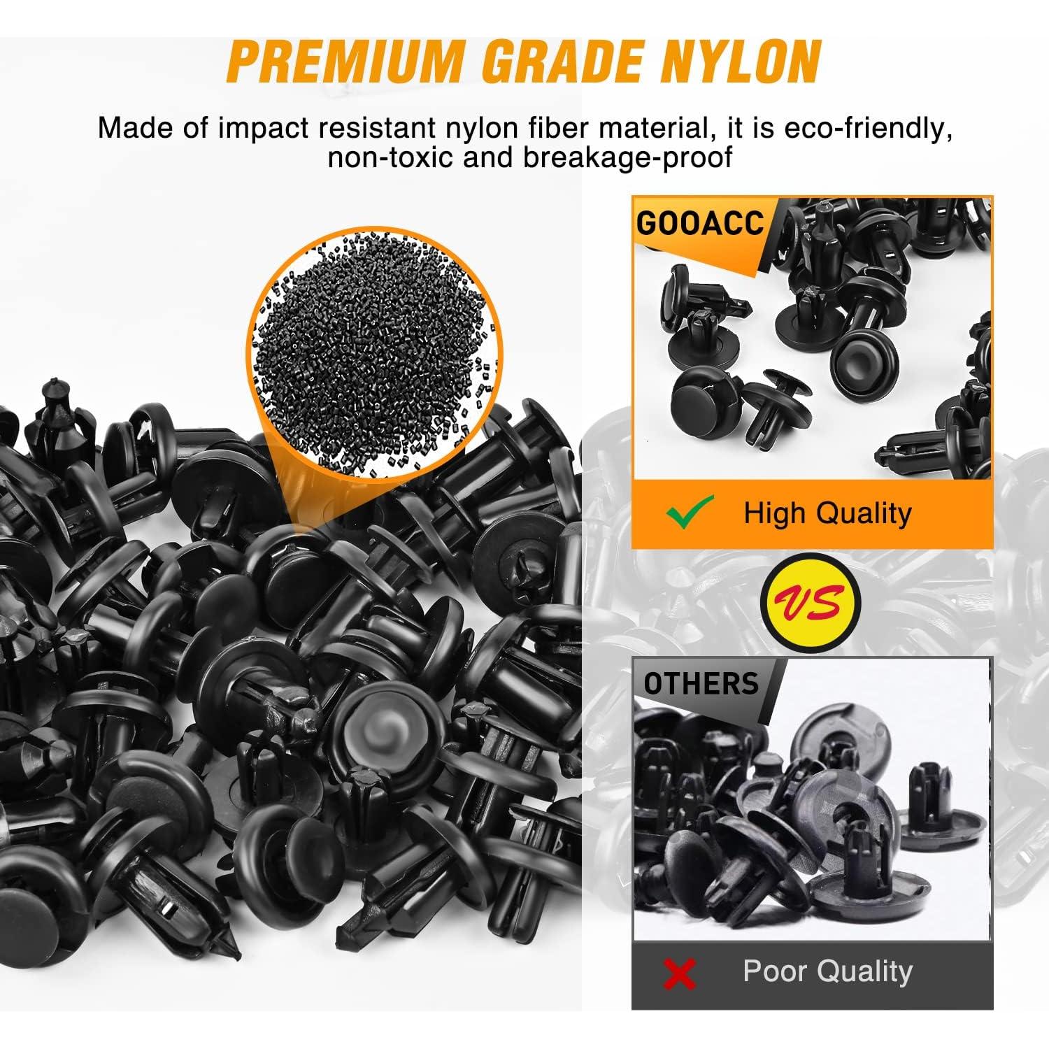 Kit de Clips de Retención GOOACC 83 Piezas para Honda y Toyota