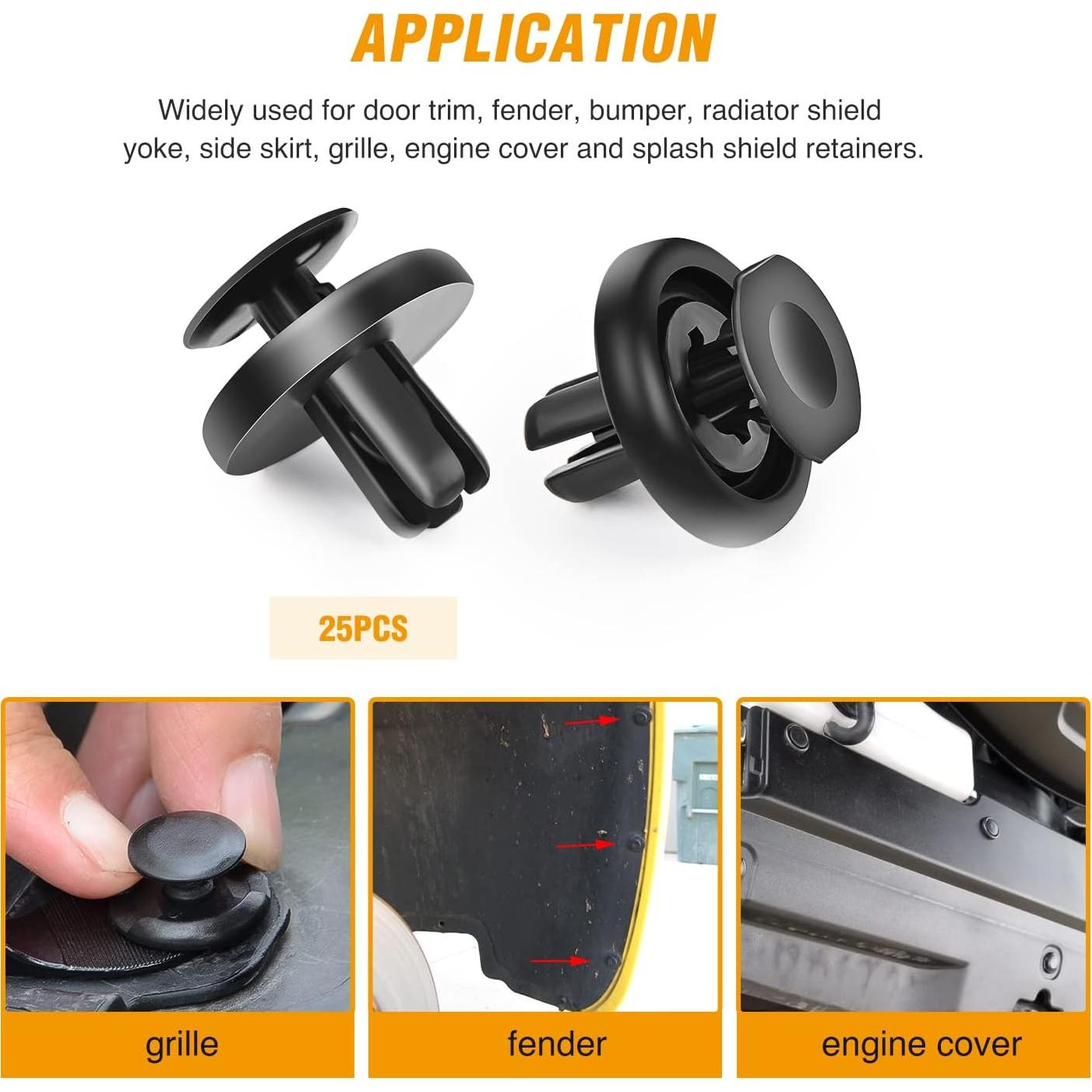 Kit de Clips de Retención GOOACC 83 Piezas para Honda y Toyota