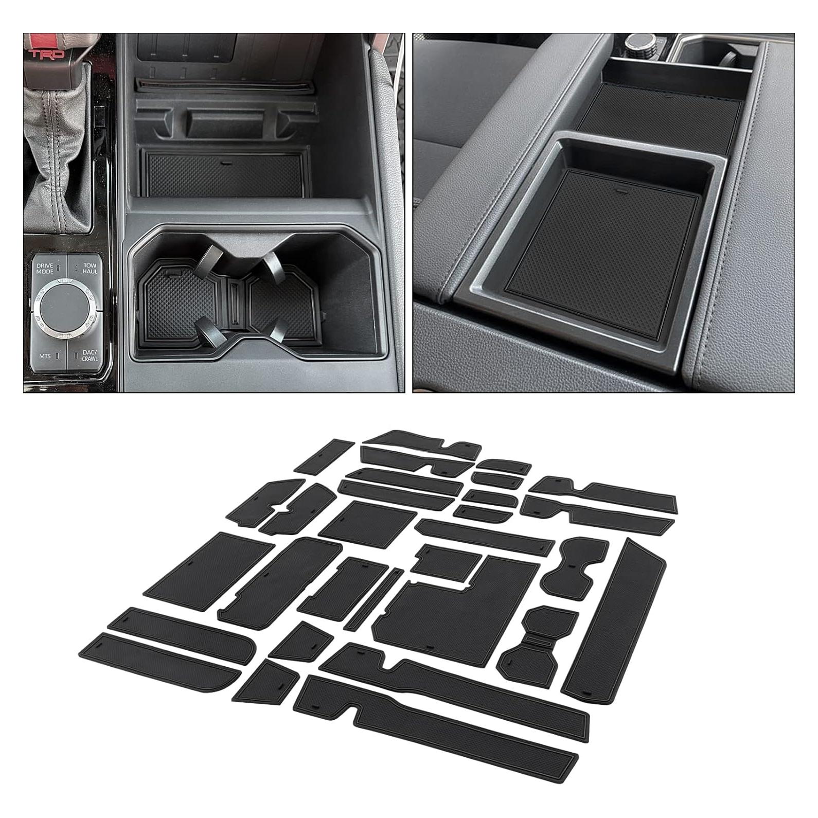 Kit de forros antideslizantes JDMCAR para Toyota Tundra 2022-2025
