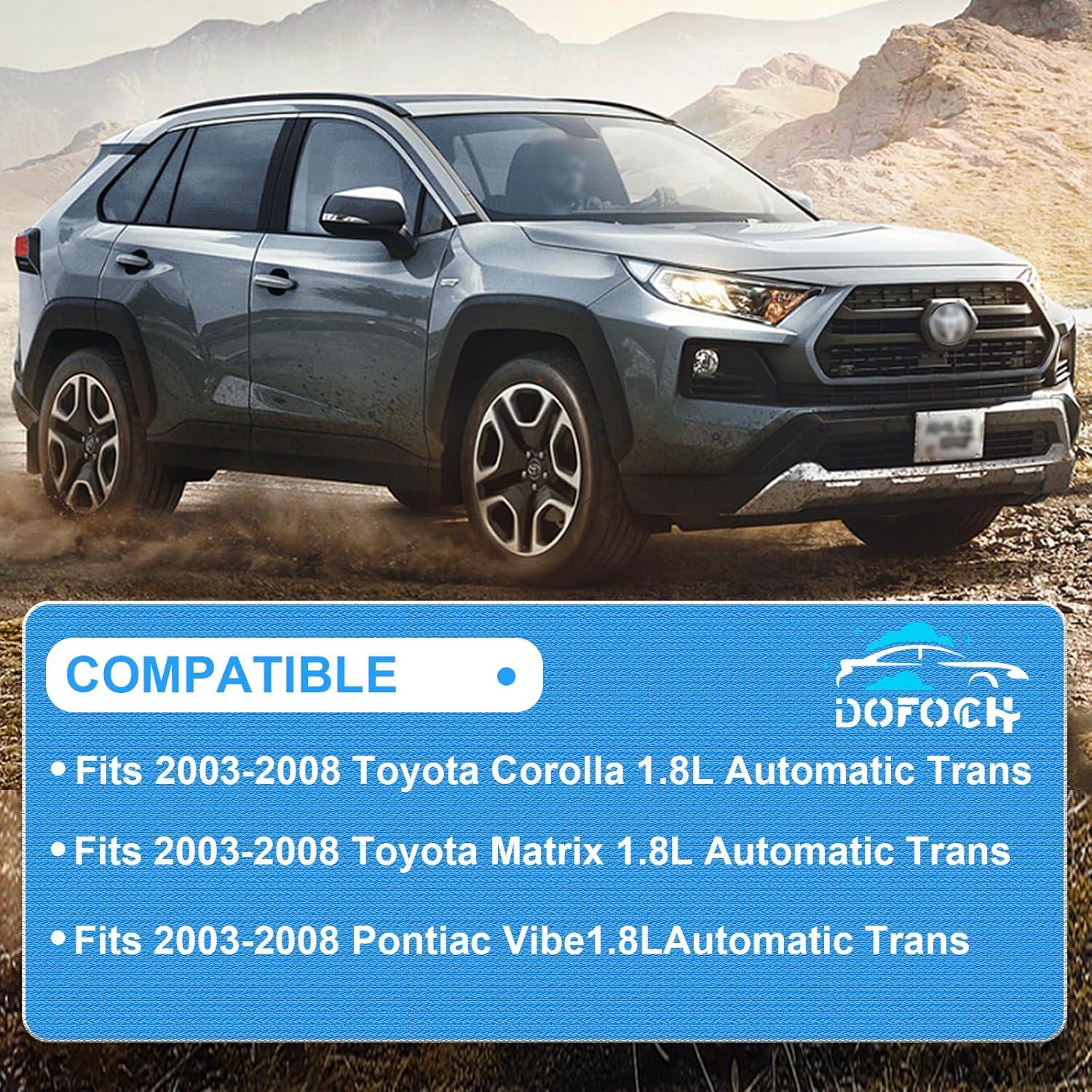 Juego de 4 Soportes de Motor y Transmisión DOFOCH para Toyota Corolla 2003-2008 1.8L