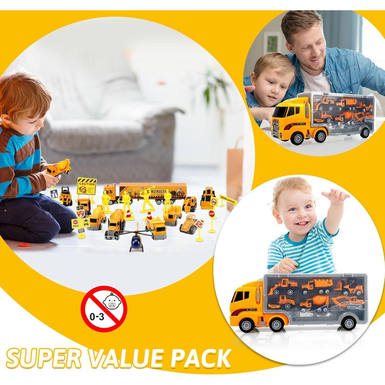 Conjunto de Juguetes de Construcción 13 Piezas para Niños 3+