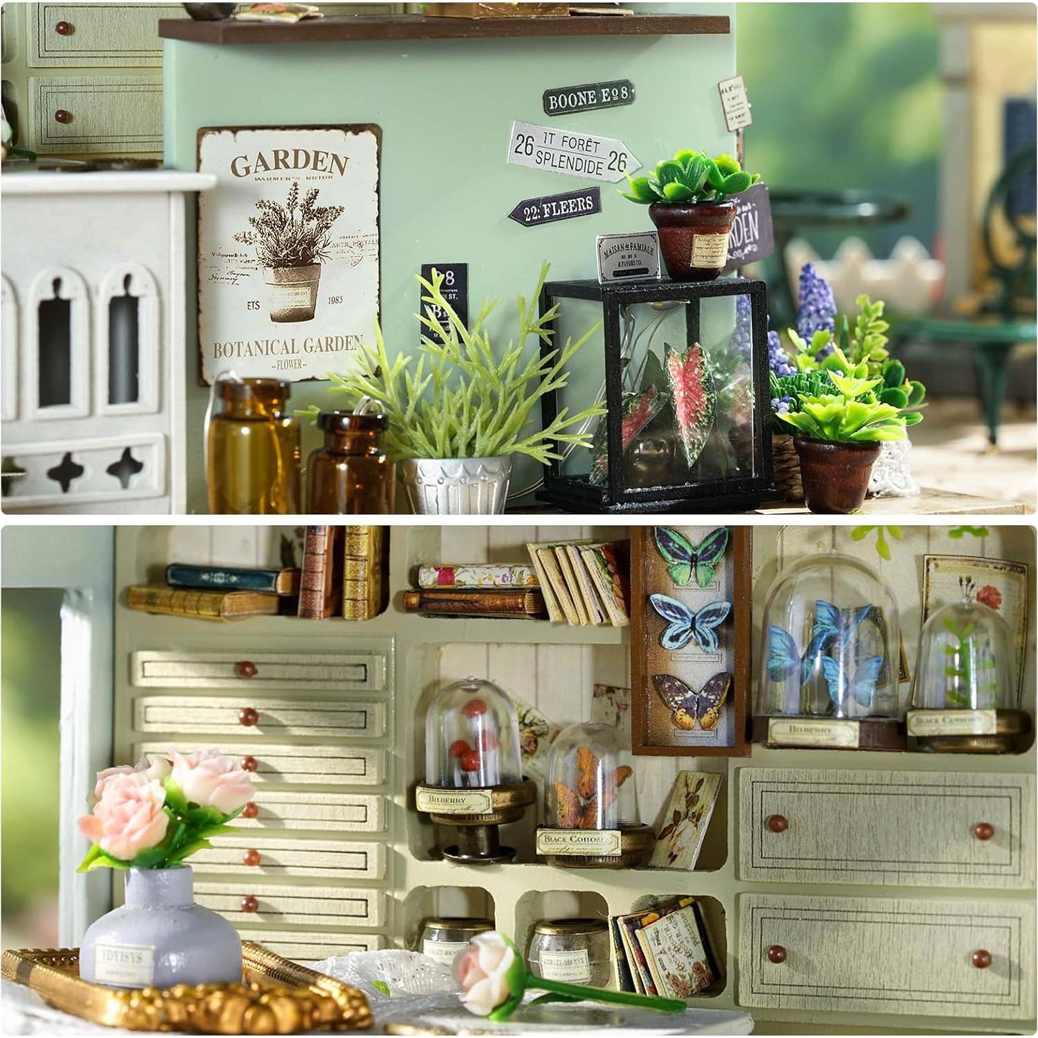 Kit de Casa en Miniatura Foyucool Tienda de Pastelería DIY