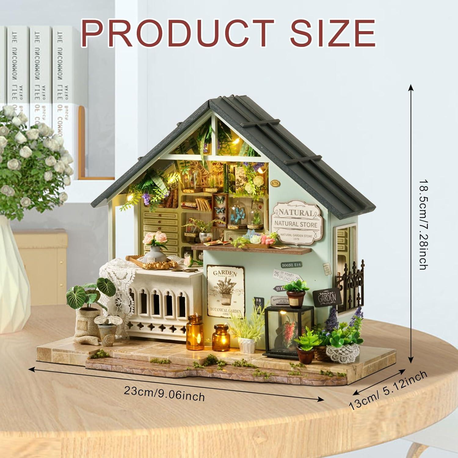 Kit de Casa en Miniatura Foyucool Tienda de Pastelería DIY