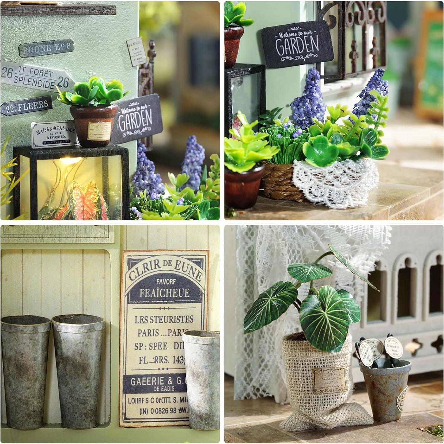 Kit de Casa en Miniatura Foyucool Tienda de Pastelería DIY