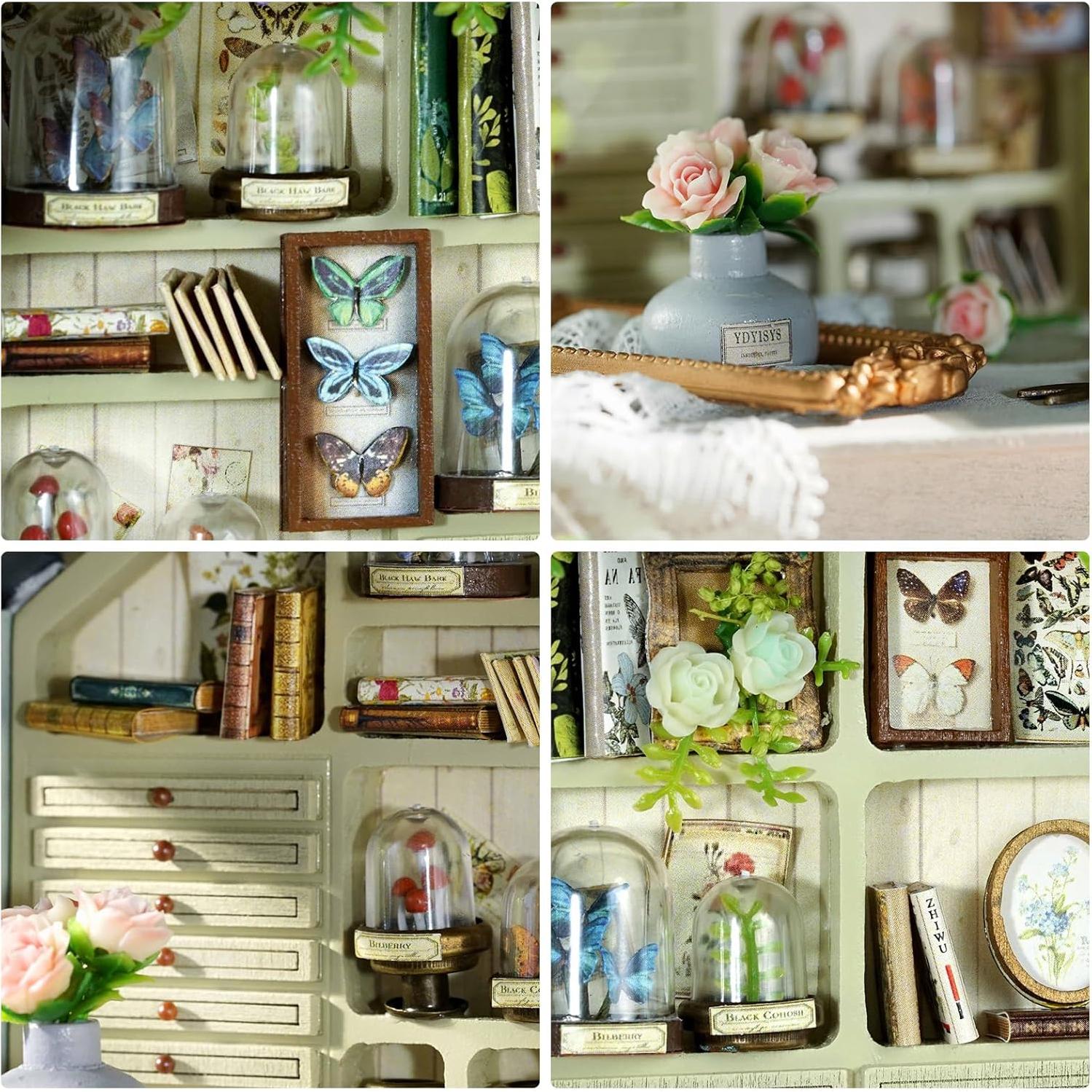 Kit de Casa en Miniatura Foyucool Tienda de Pastelería DIY