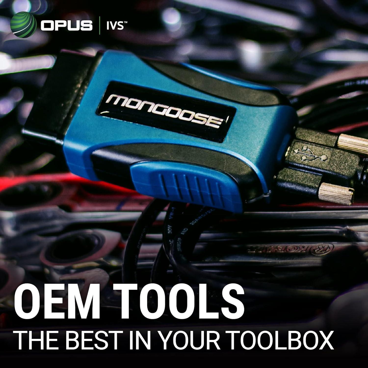 Cable J2534 Opus IVS Mongoose-Plus GM3 Diagnósticos y Reprogramación