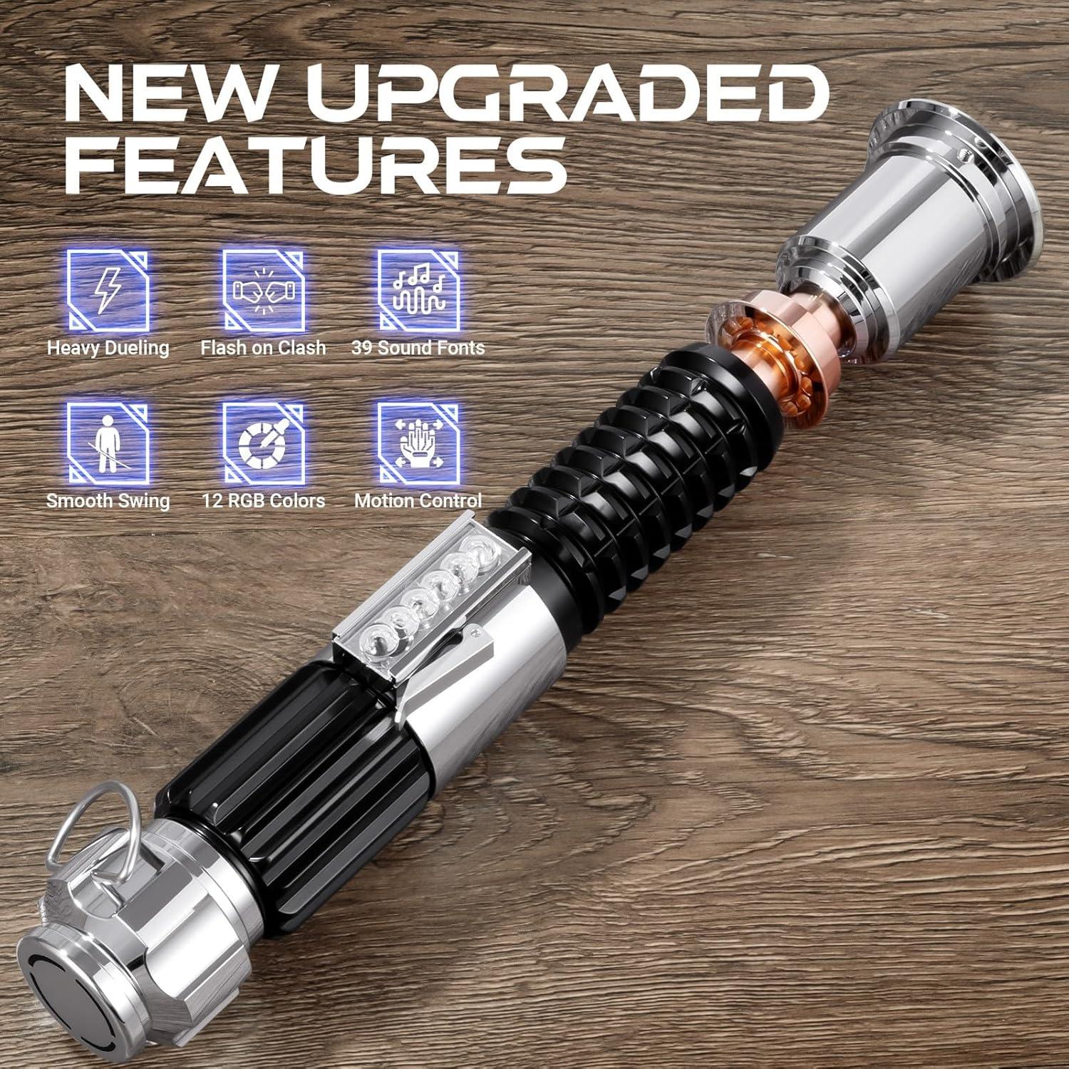 Sable de Luz CVCBSER Pixel 39 Efectos Sonido 12 Colores