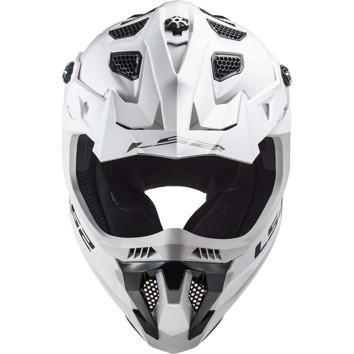 Casco Off-road LS2 Subverter EVO KPA Grande Blanco