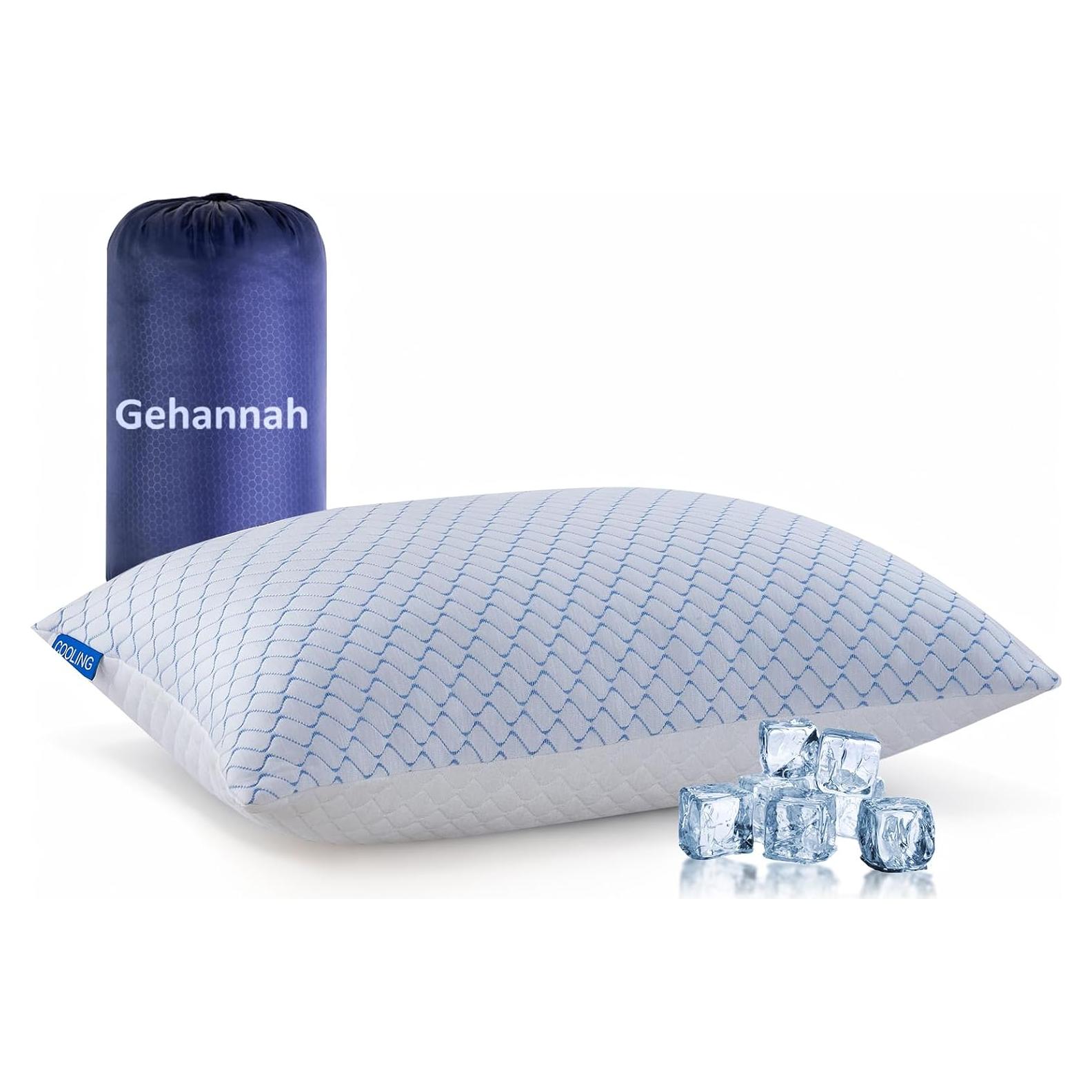 Almohada de Viaje Gehannah Grande Espuma de Memoria 50x38cm