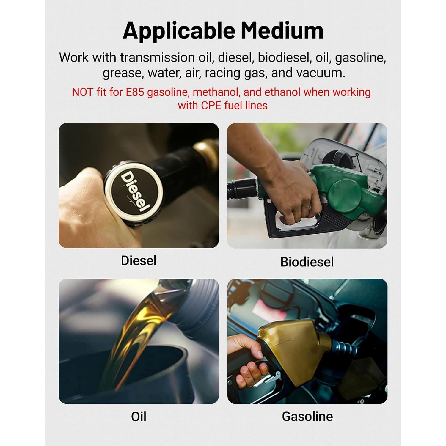 Tanque de Combustible Speedwow 56.78L Aluminio con Sensor