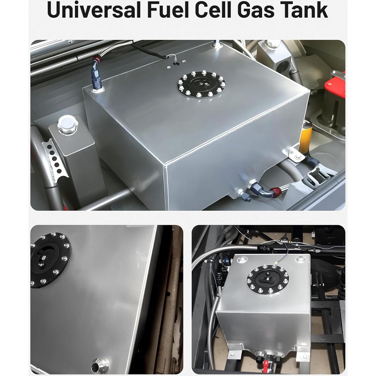 Tanque de Combustible Speedwow 56.78L Aluminio con Sensor