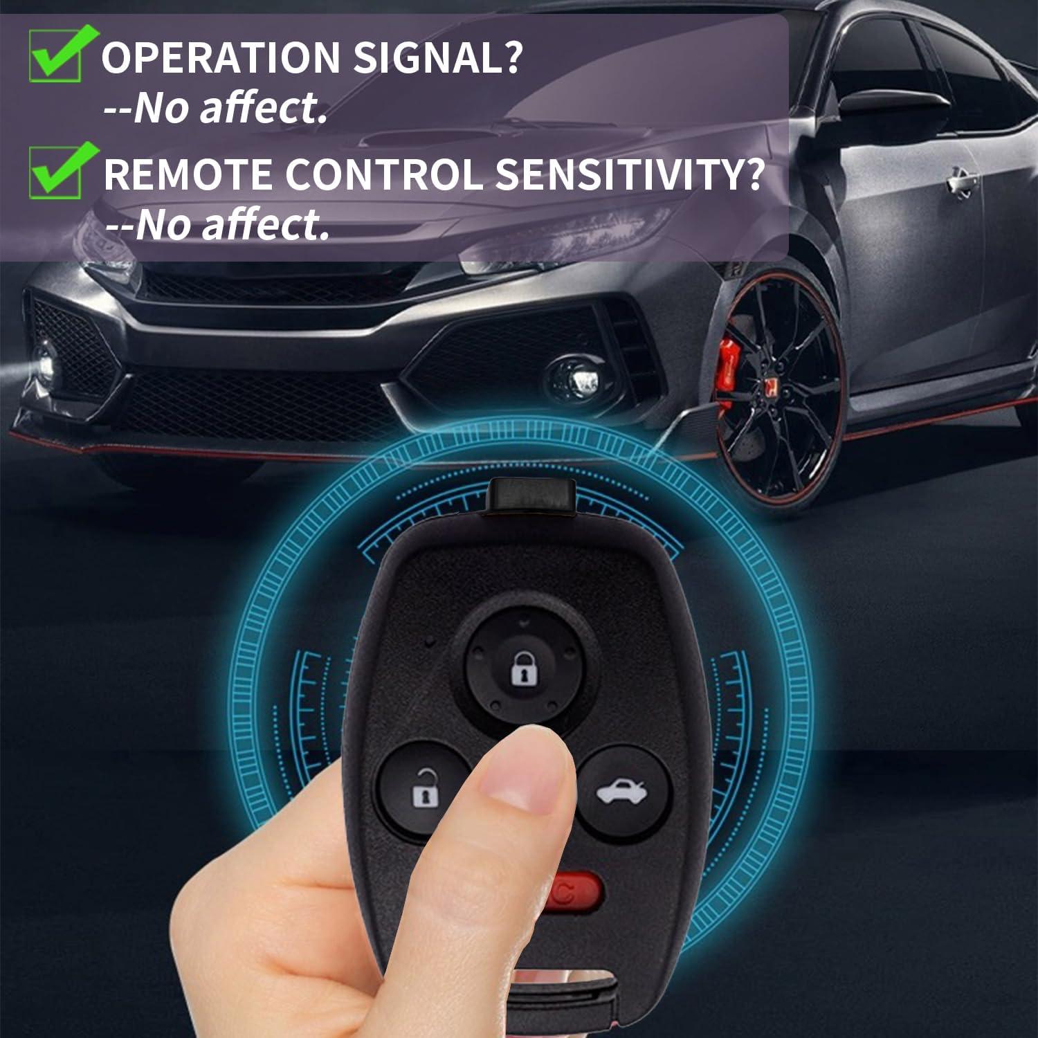 Paquete de 2 Carcasas de Llave Honda Accord Civic Pilot CR-V