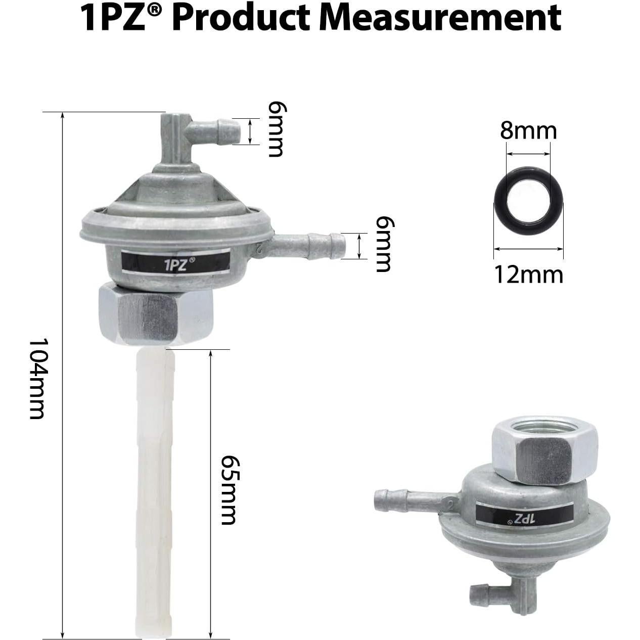 Válvula de Combustible 1PZ GY6 para Honda y ATV 49cc-250cc
