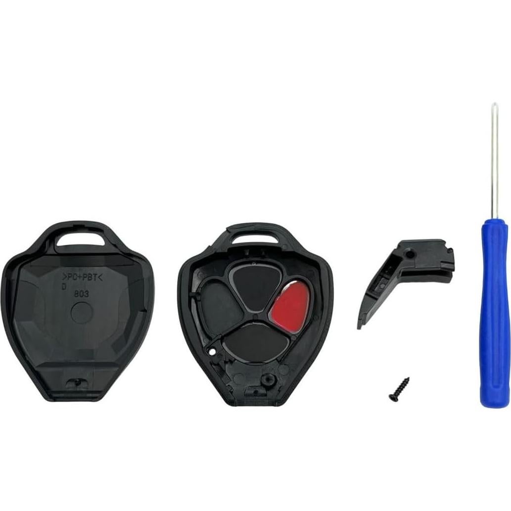 Carcasa de control remoto Toyota Scion RAV4 Camry 3 botones