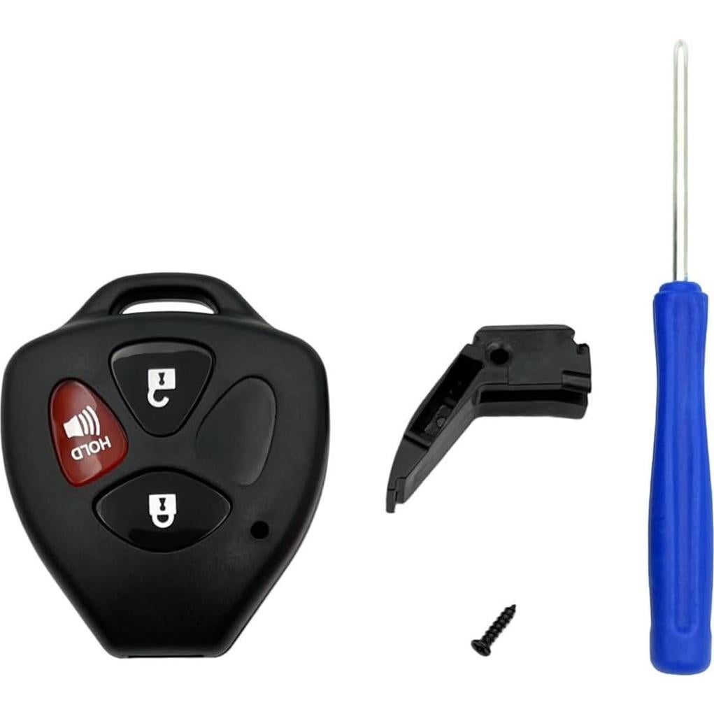 Carcasa de control remoto Toyota Scion RAV4 Camry 3 botones