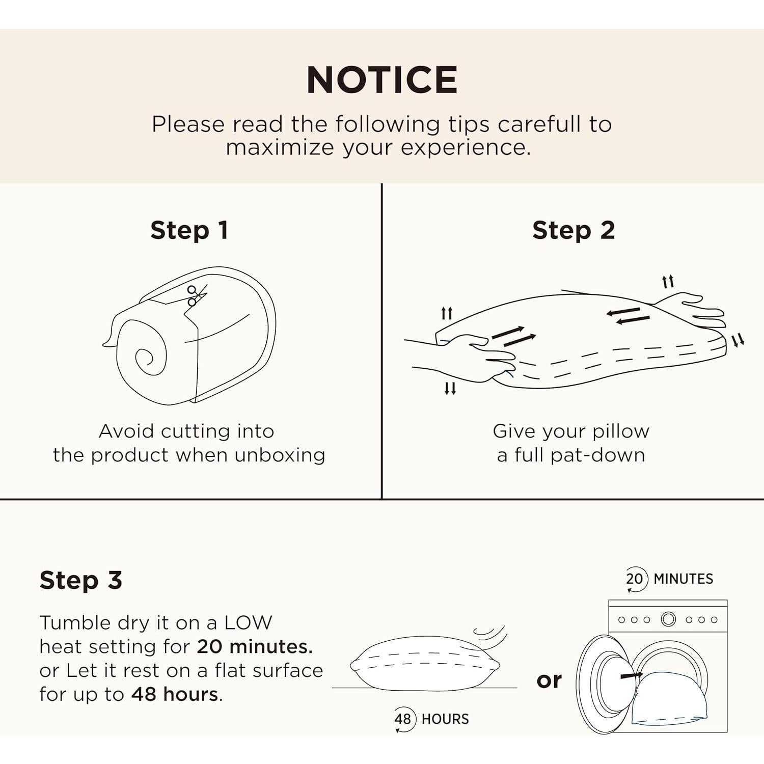 Bedsure Adjustable Layer Bed Pillows for Sleeping - Luxury, Fluffy Queen Pillows Set of 2, Assemblable Firmness & Height with 100% Cotton Cover, Machine Washable for Back, Stomach or Side Sleepers