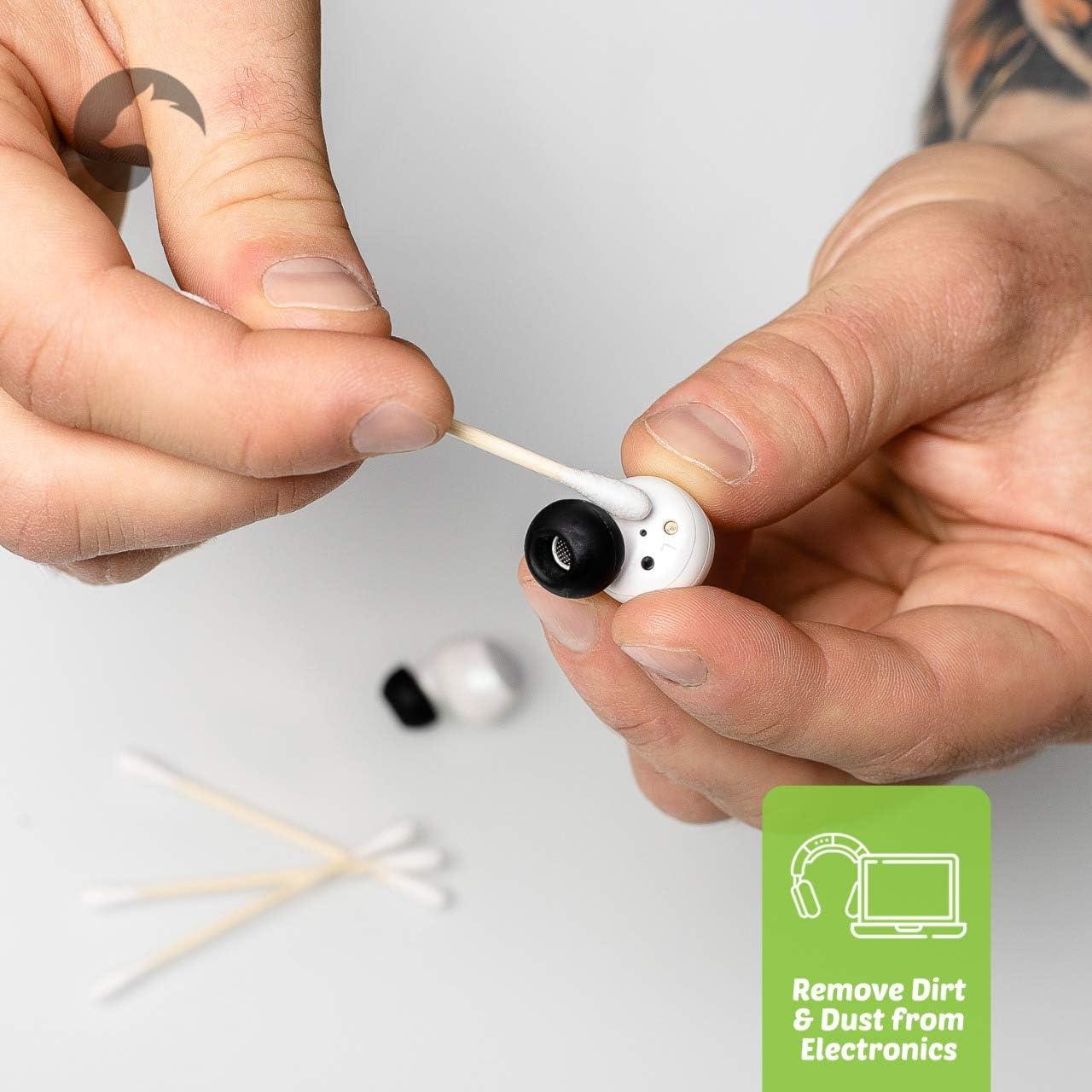 Hisopos de Algodón de Bambú EcoFox 200 Unidades Biodegradables