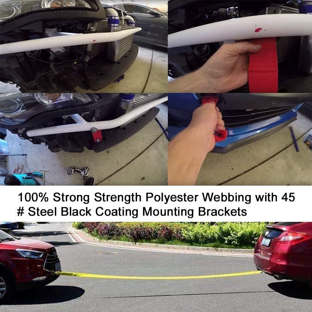 Correa de Remolque RASTP RS-TD001 Rojo 2994 kg Resistencia