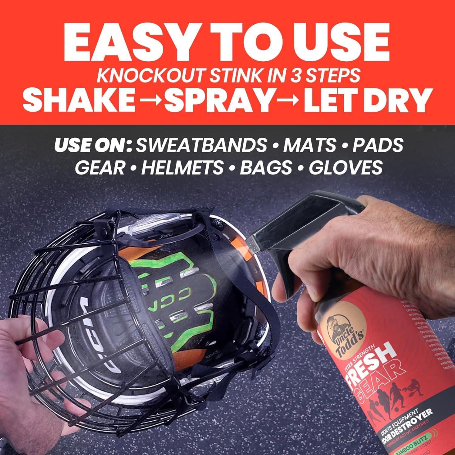 Desodorante en Spray Fresh Gear Uncle Todd 454 g Aroma Bamboo Blitz