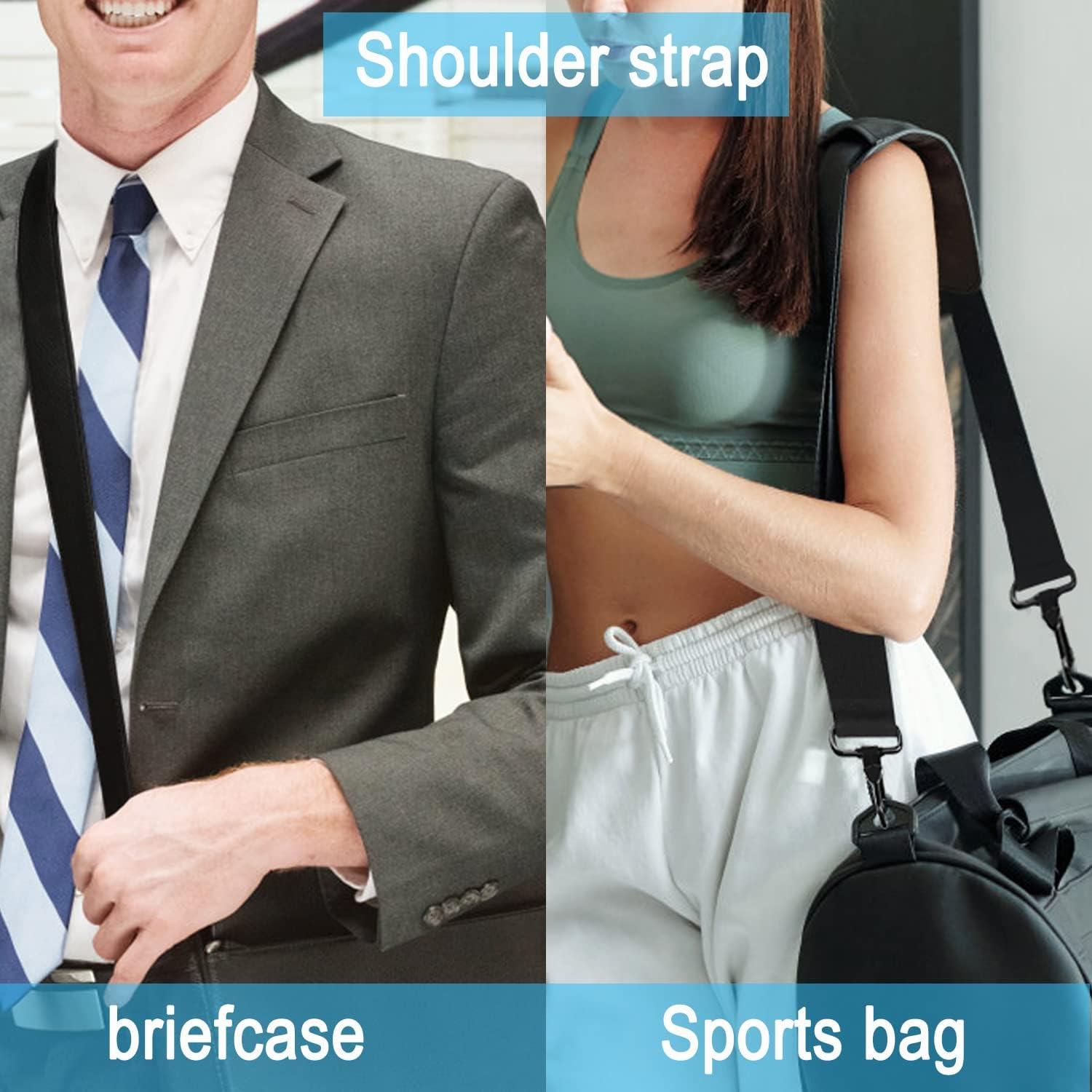 Correa de Hombro Ajustable Askuko 142 cm Negra para Bolsa