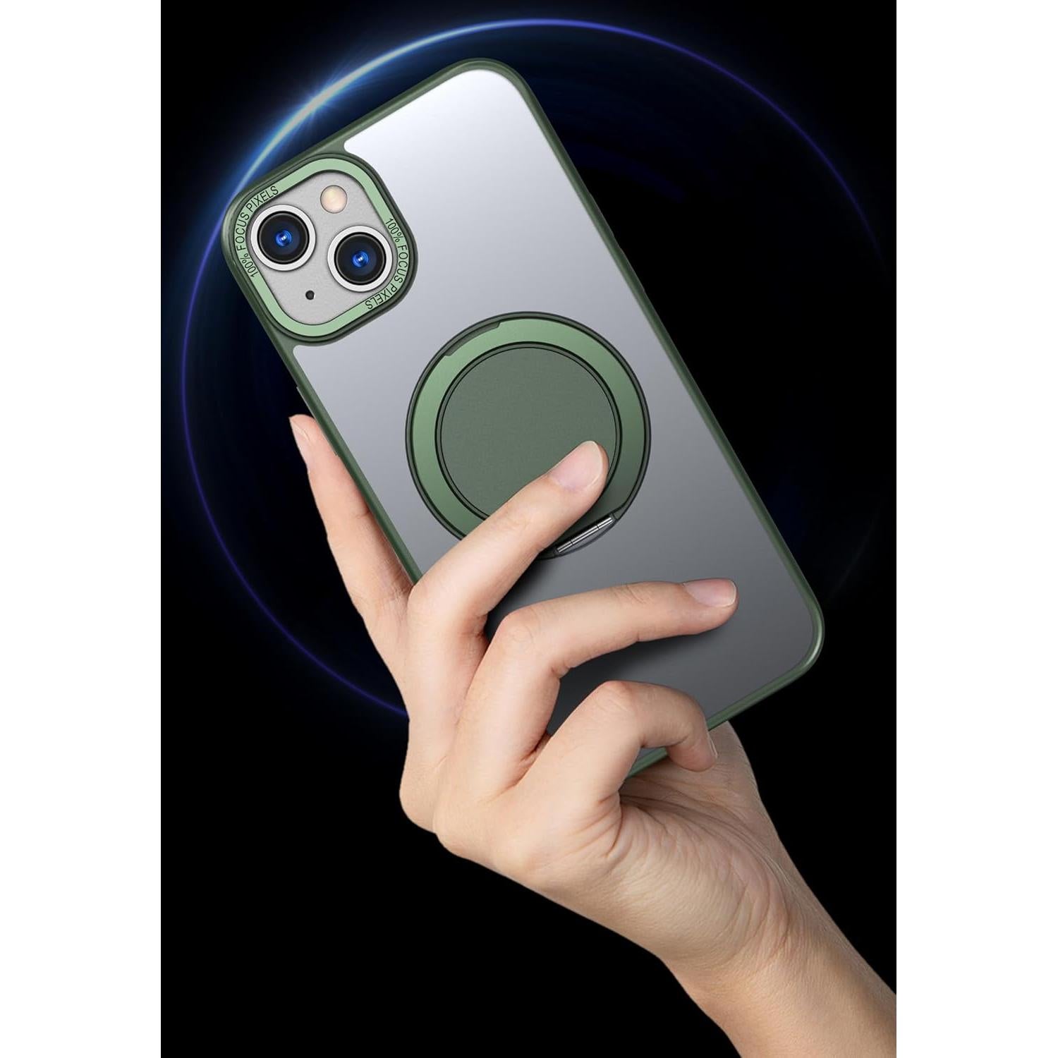 Funda Magnética para iPhone 15 HCX con 2 Protectores de Pantalla