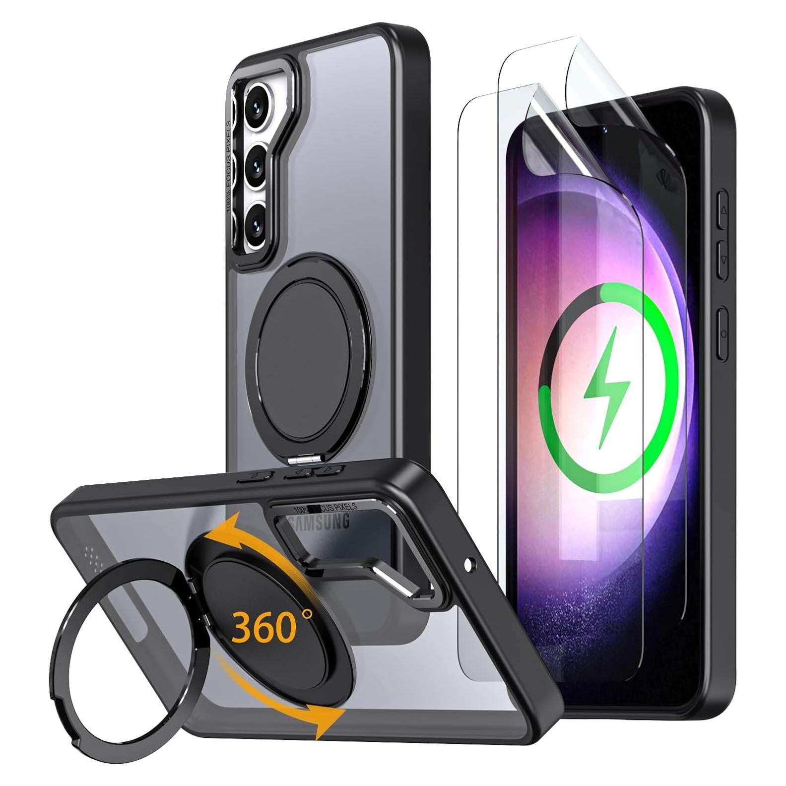 Funda Magnética Samsung Galaxy S23 6.1" con 2 Protectores