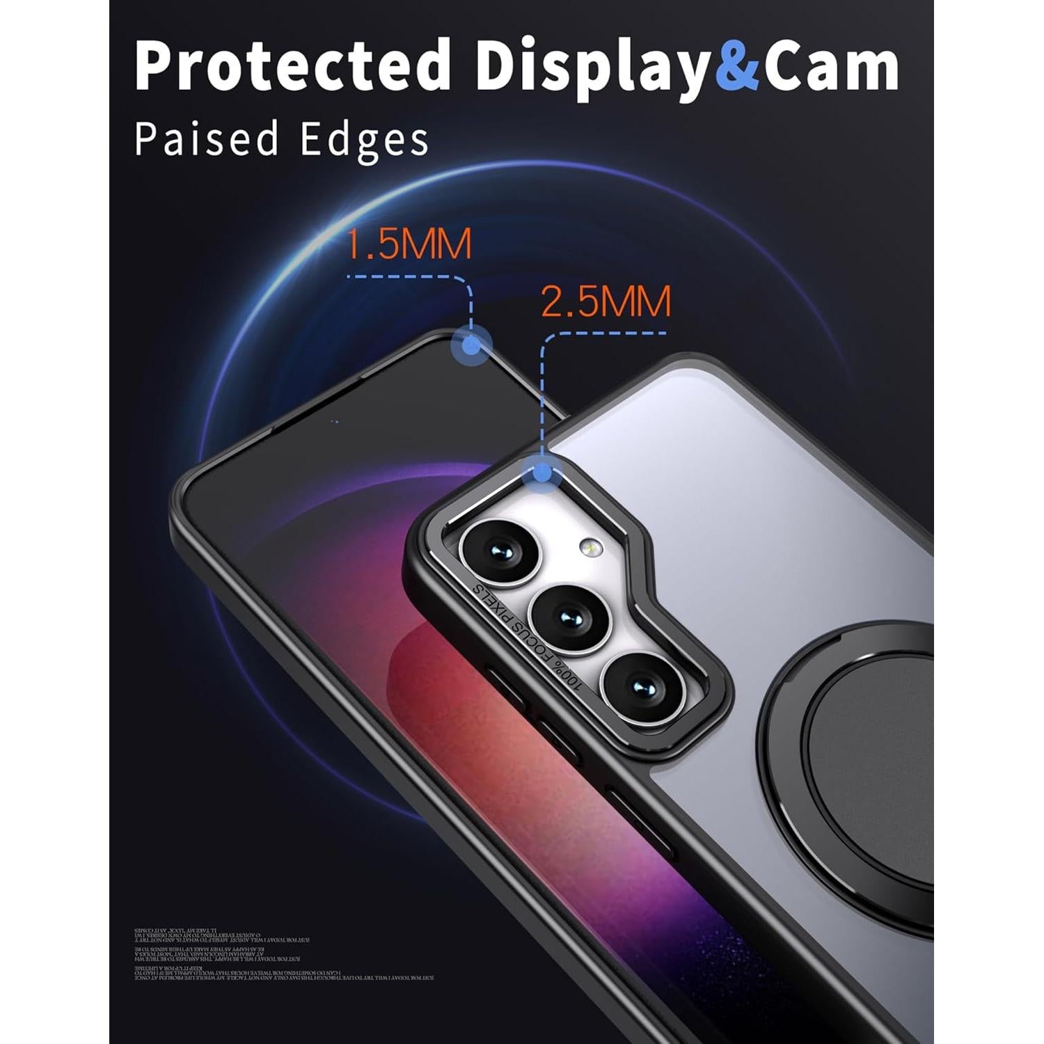 Funda Magnética Samsung Galaxy S23 6.1" con 2 Protectores