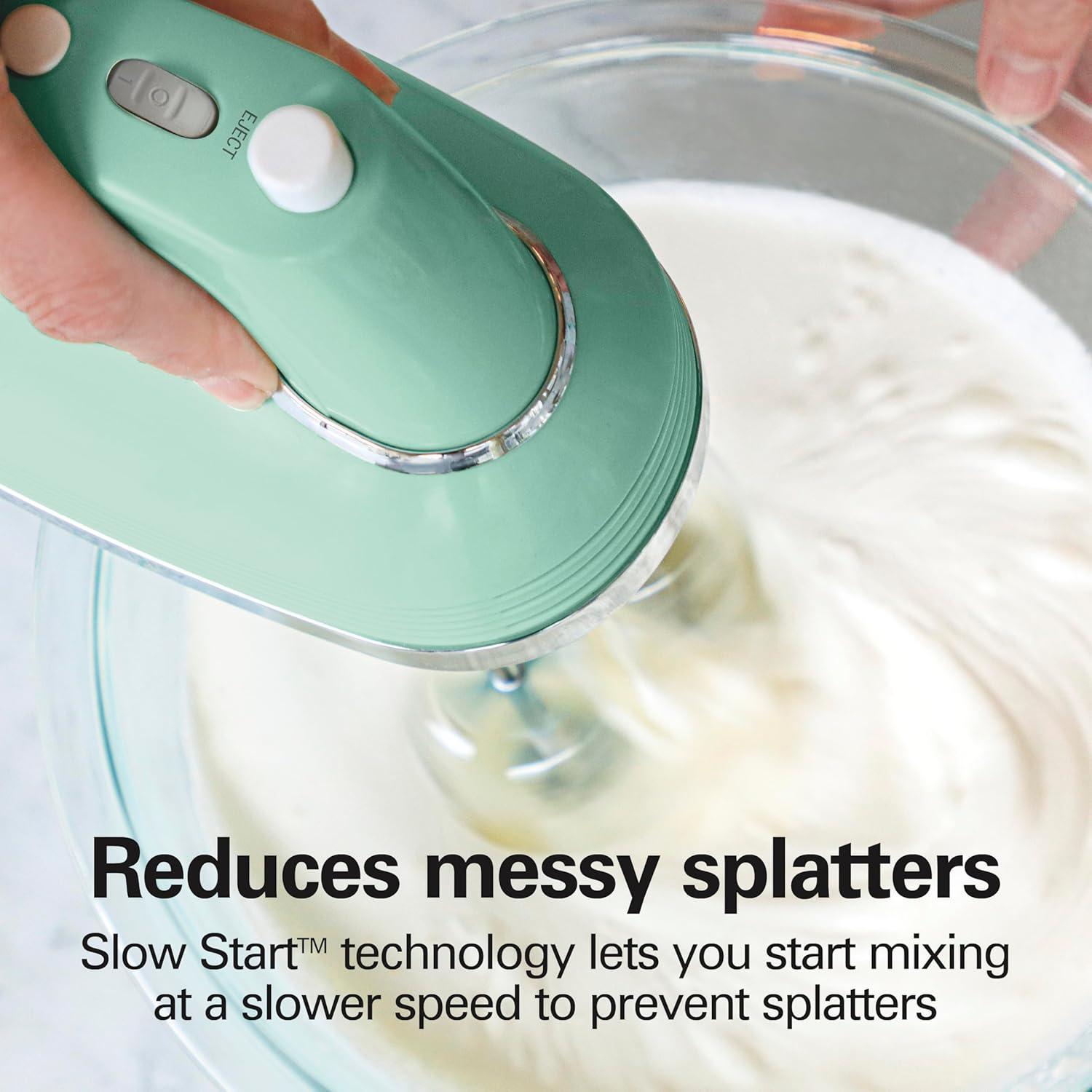 Batidora de Mano Hamilton Beach Vintage 5 Velocidades Verde