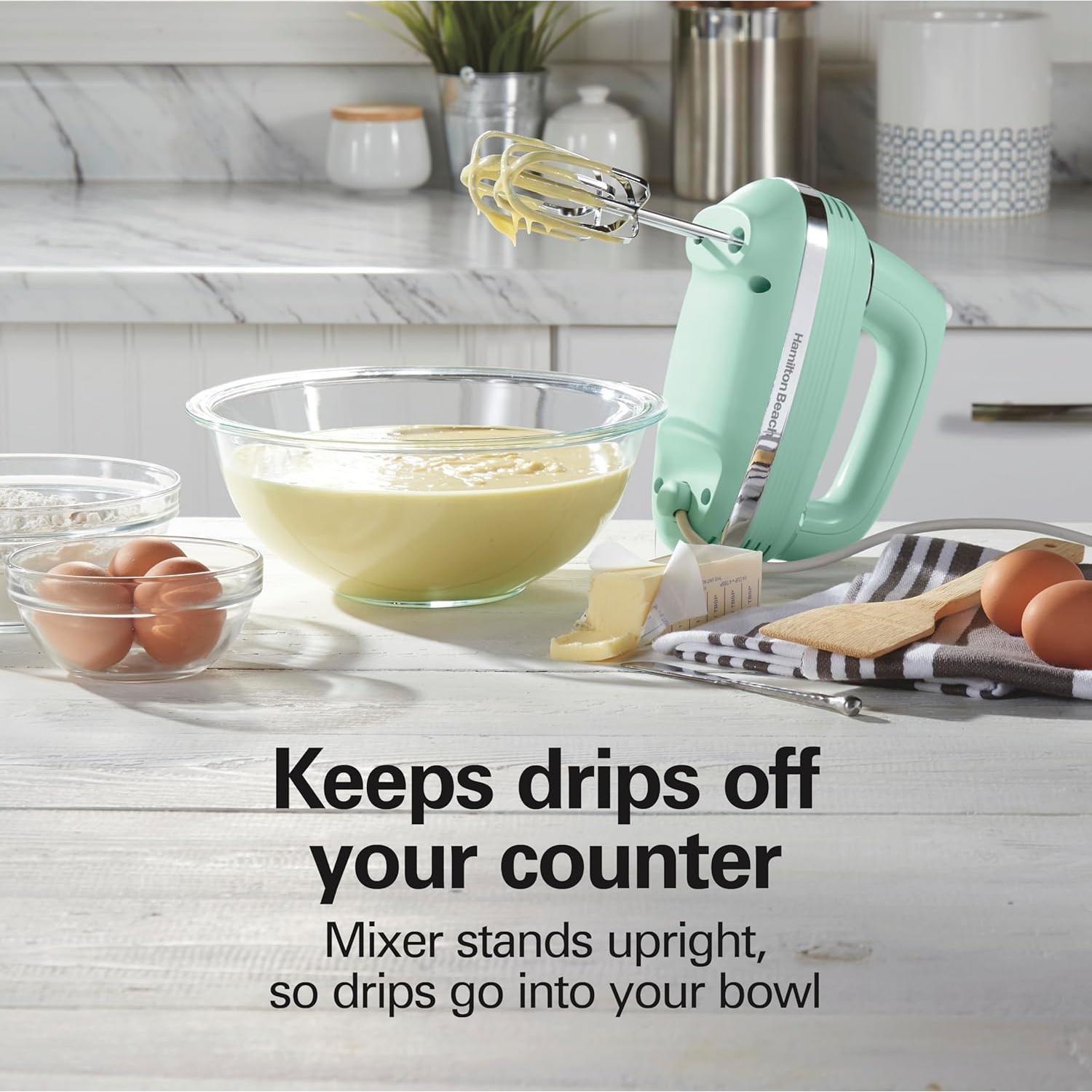 Batidora de Mano Hamilton Beach Vintage 5 Velocidades Verde