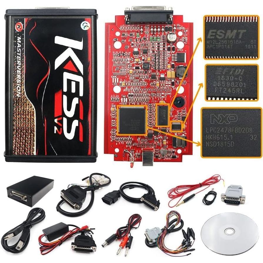 Herramienta Kess V5.017 ECU OBD2 Sin Límite de Tokens