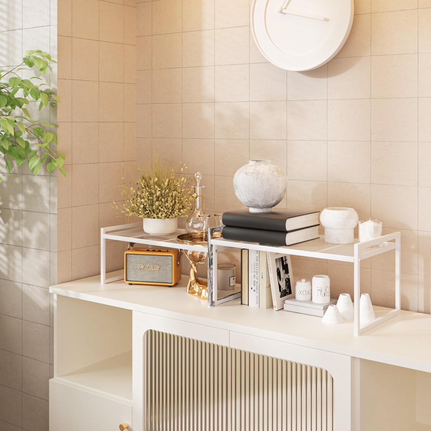 Juego de 2 Estantes Organizadores de Cocina BlisXybion 32.5cm