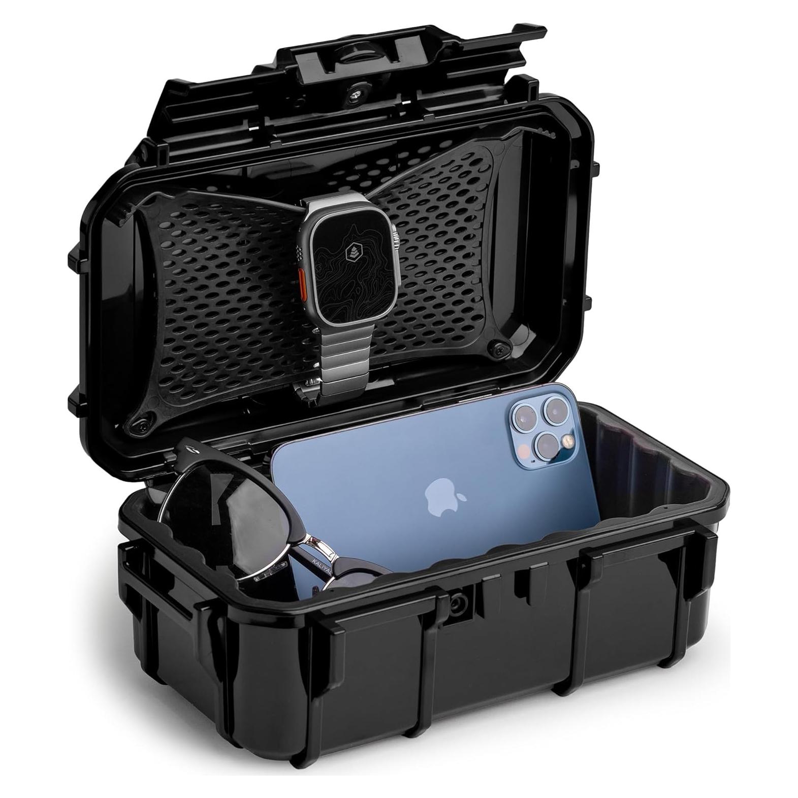 Caja Protectora Impermeable Seahorse SE-57 - 24.1x14.7cm - Negro