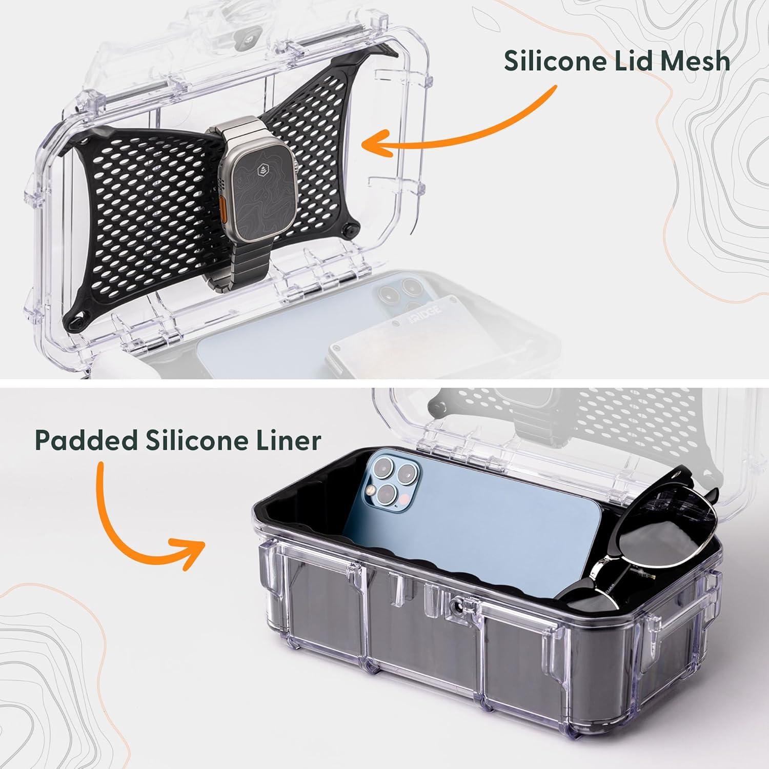 Caja Protectora Impermeable Seahorse SE-57 - 24.1x14.7cm - Negro