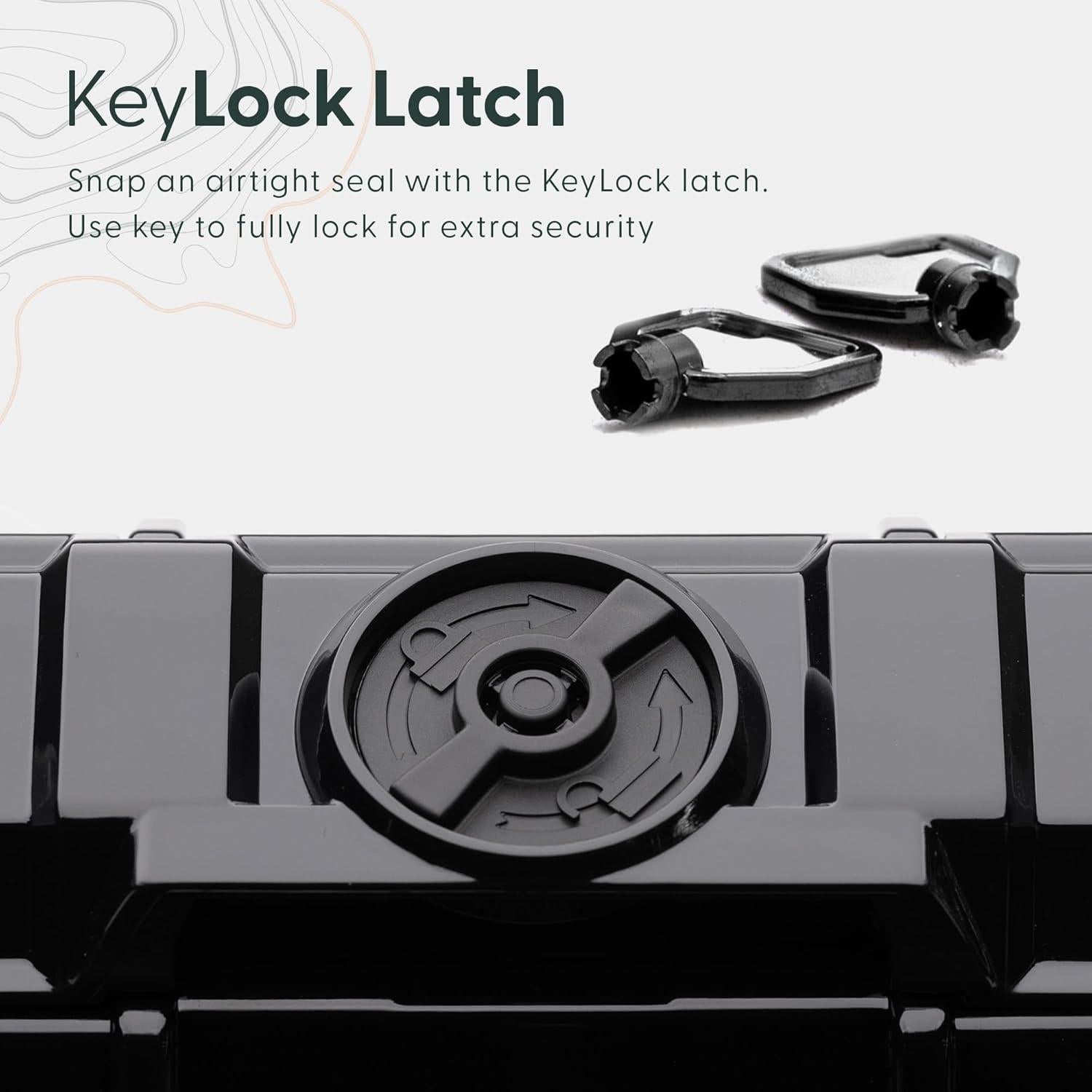 Caja Protectora Impermeable Seahorse SE-57 - 24.1x14.7cm - Negro