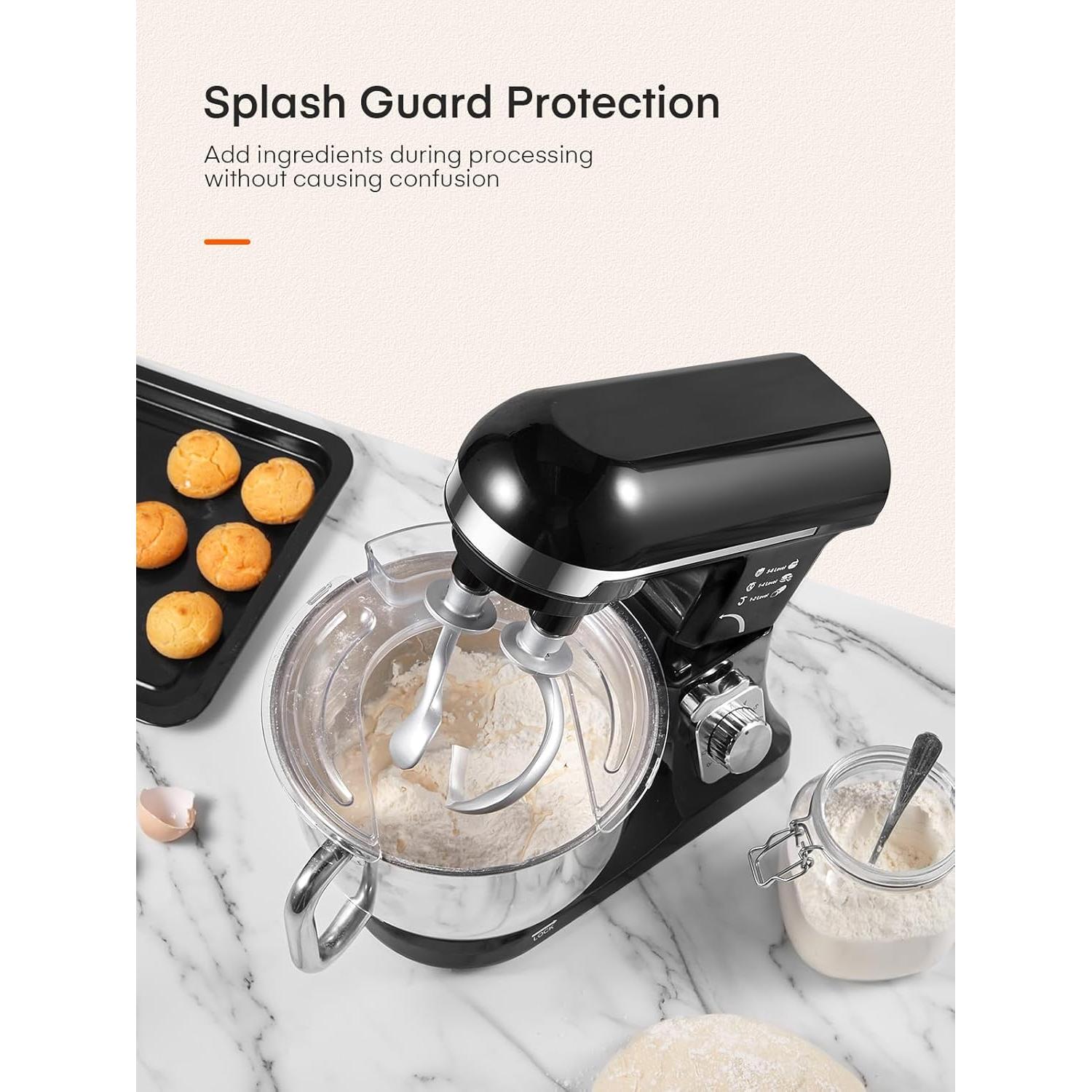 Batidora de pie Fohere MK-37 5.5L 6 velocidades con gancho