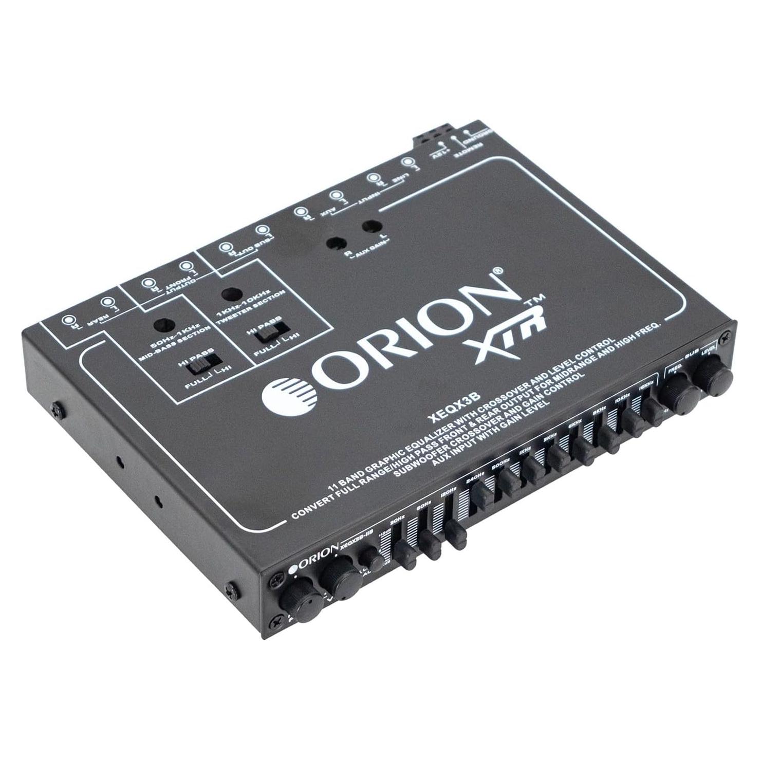Ecualizador Paramétrico Orion XEQX3B 11 Bandas - Control Subwoofer