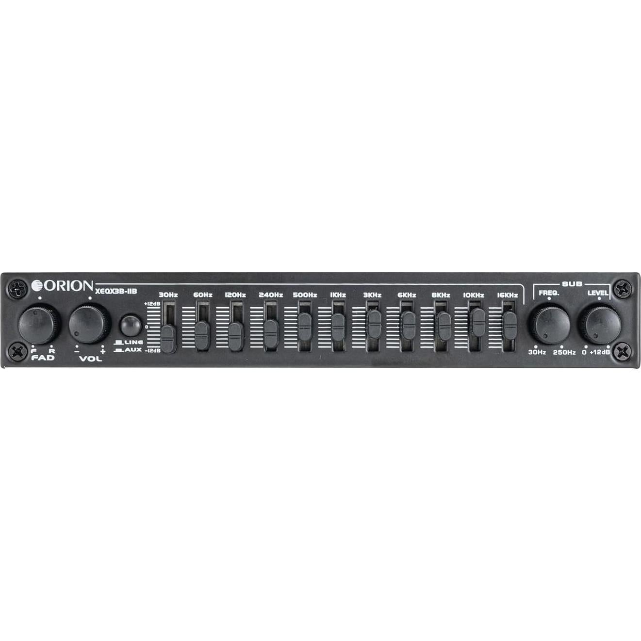 Ecualizador Paramétrico Orion XEQX3B 11 Bandas - Control Subwoofer