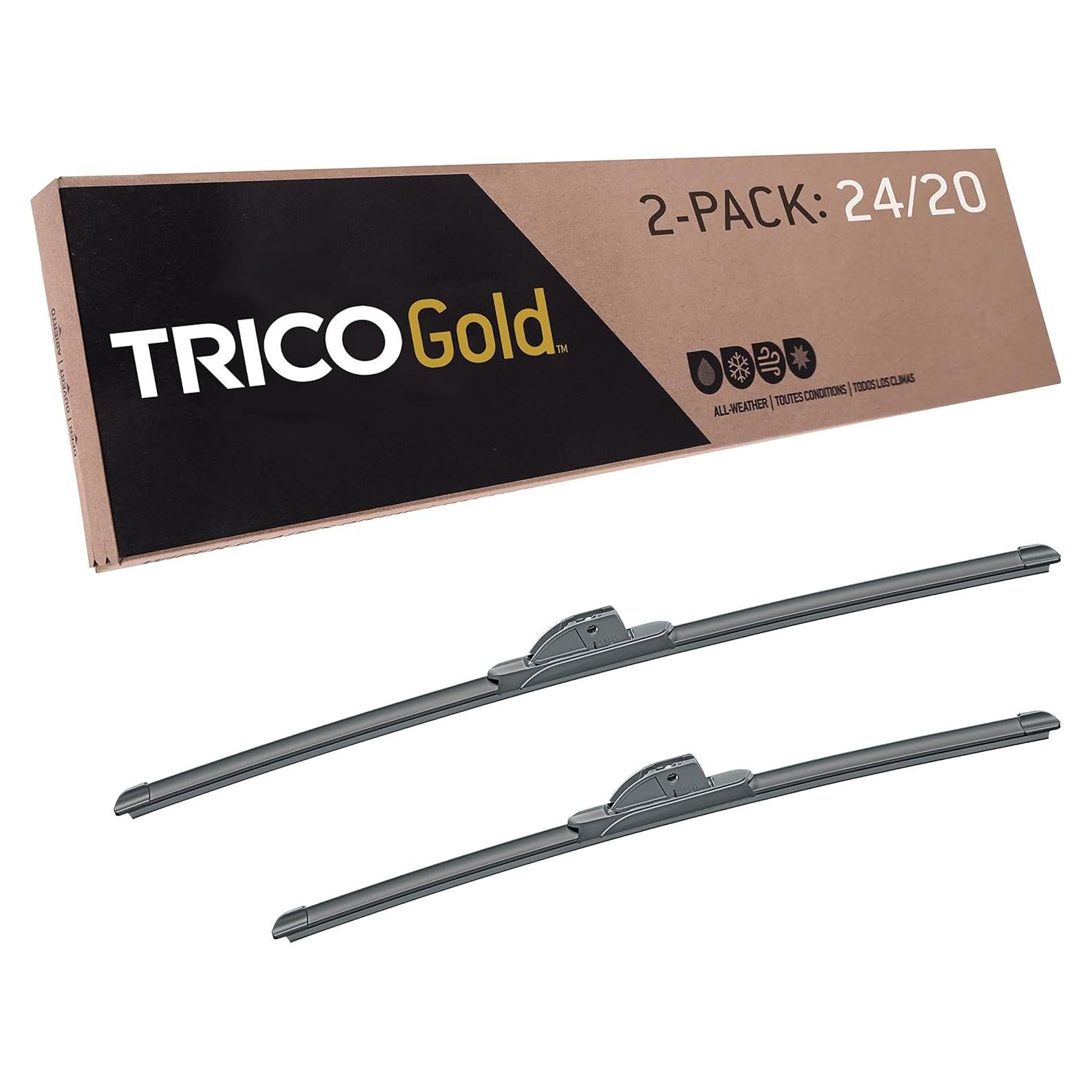 Limpiaparabrisas TRICO Gold 24 y 20 cm Paquete de 2