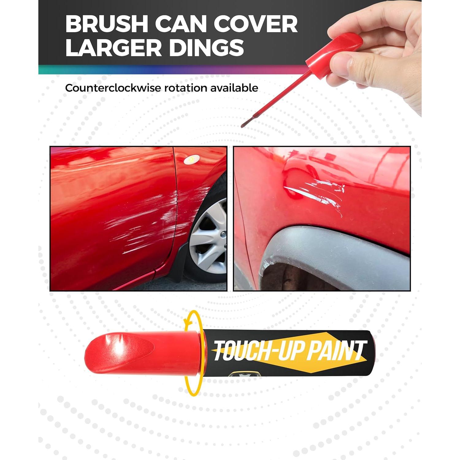 Bolígrafo de Pintura UBOG 50ml Rojo para Rayones de Coche